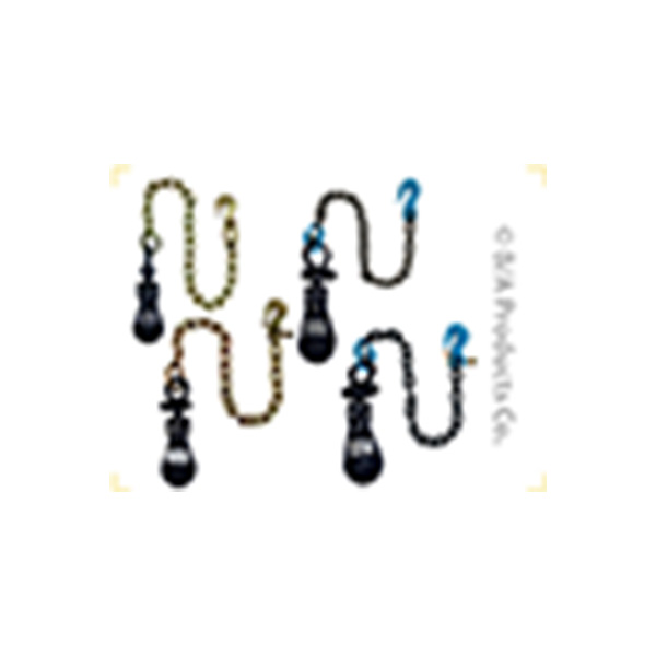 2T,3"Shackle Block W/ 30"Chain